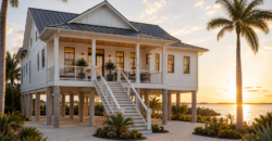 Elevated Coastal Custom Home