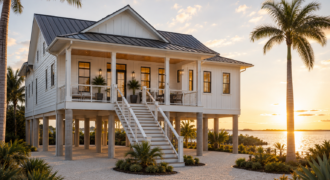 Elevated Coastal Custom Home