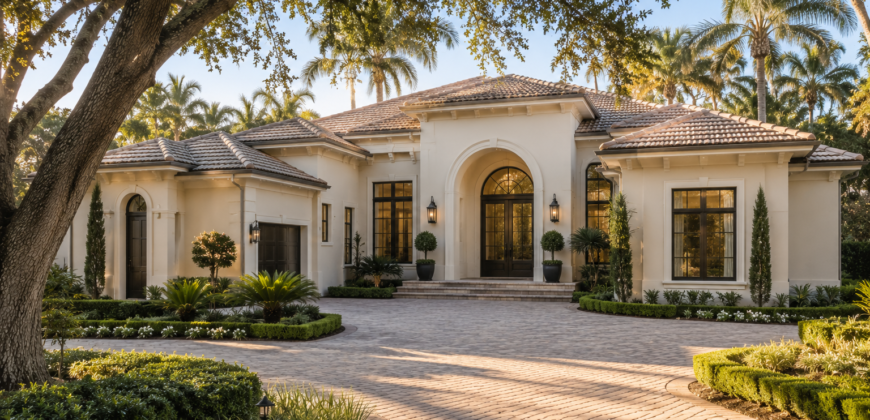 Mediterranean-Influenced Estate