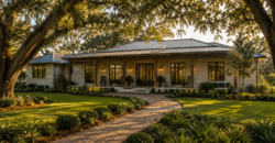 Florida Ranch / Single-Story Custom Home