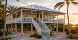 Stilted Old Florida Coastal Home