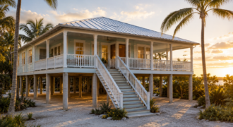Stilted Old Florida Coastal Home