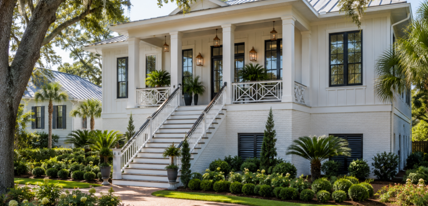 Raised Transitional Home