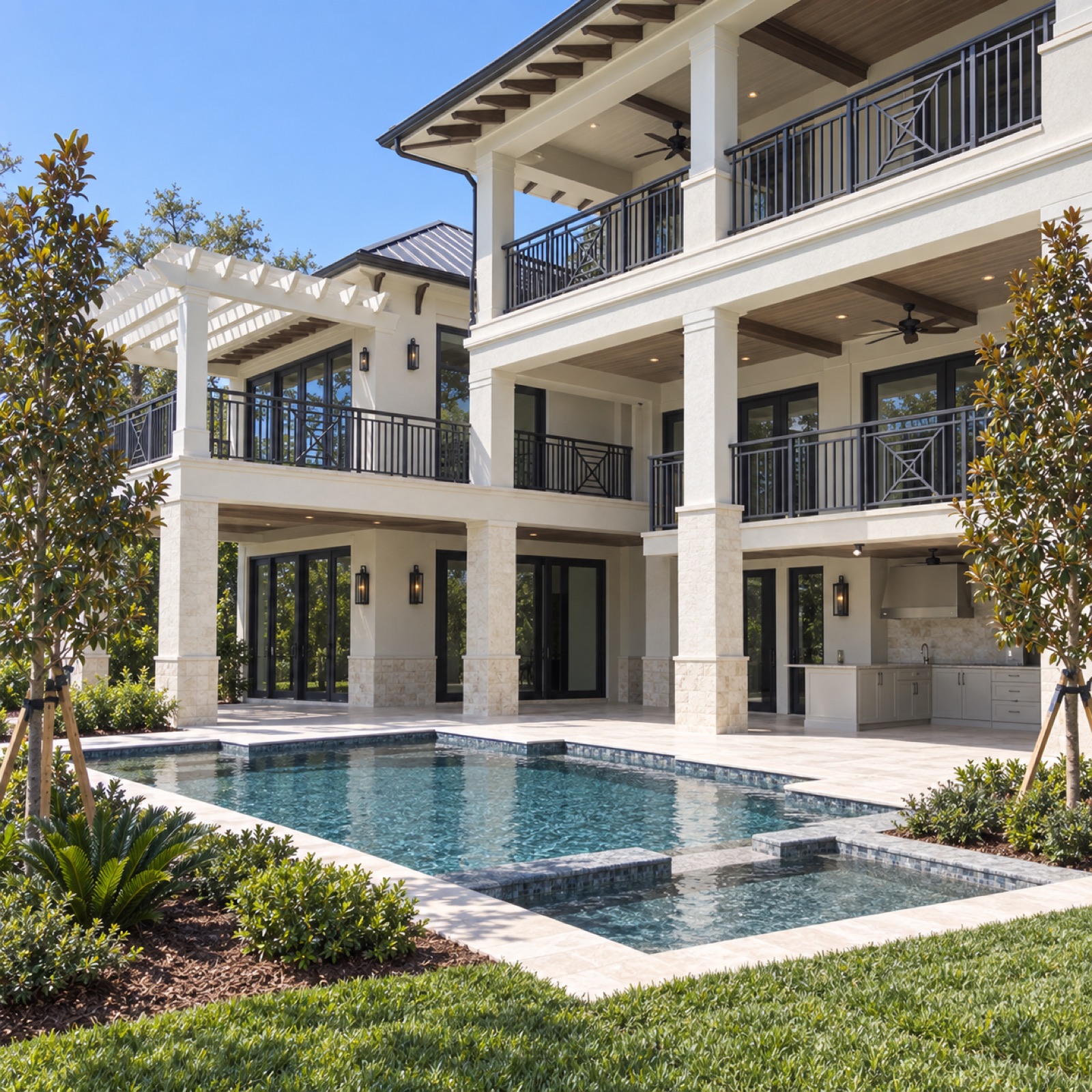 Southwest Florida estate outdoor living concept