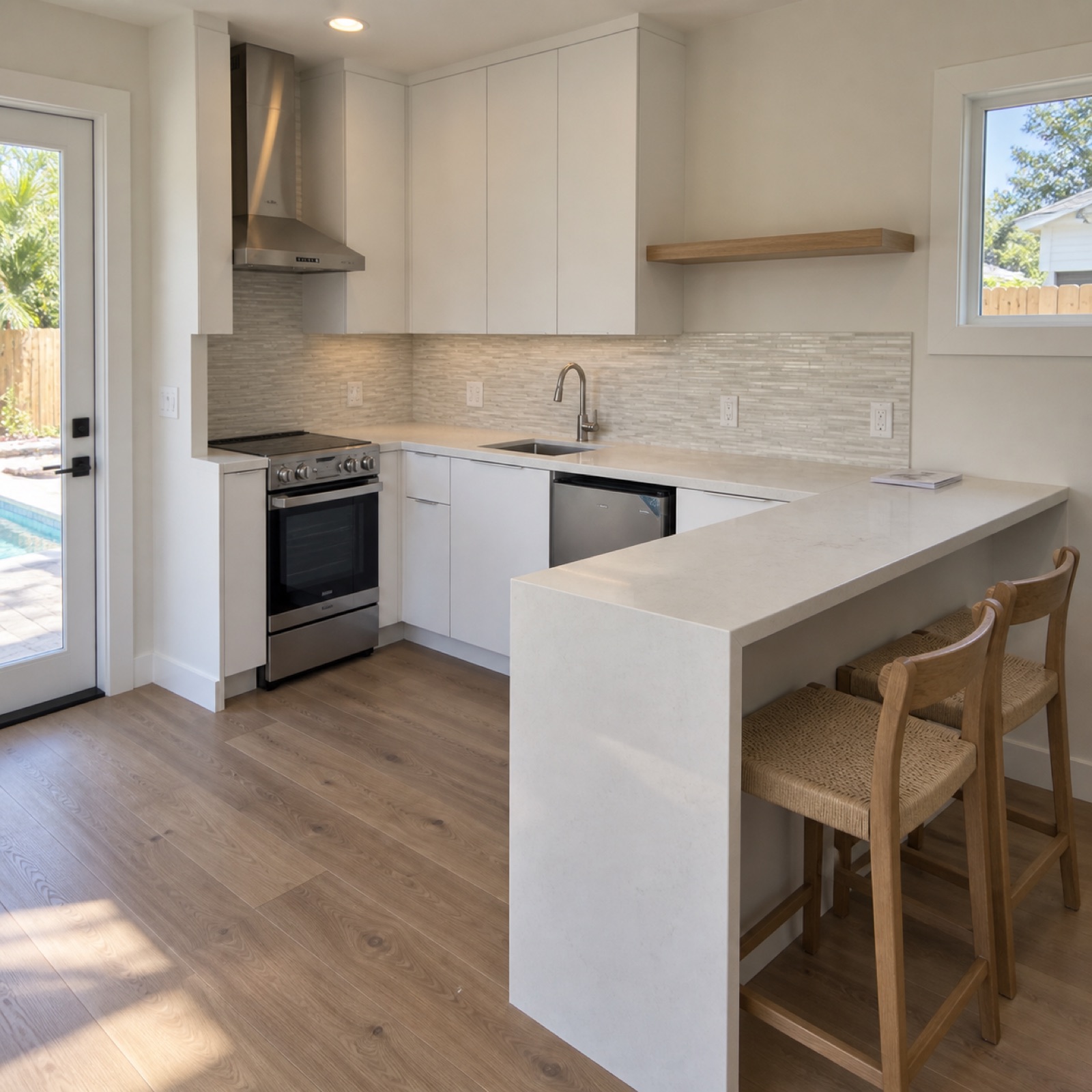 Urban accessory dwelling unit kitchenette